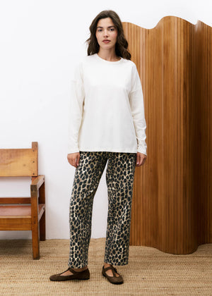 FRNCH - Monstera Cream Top