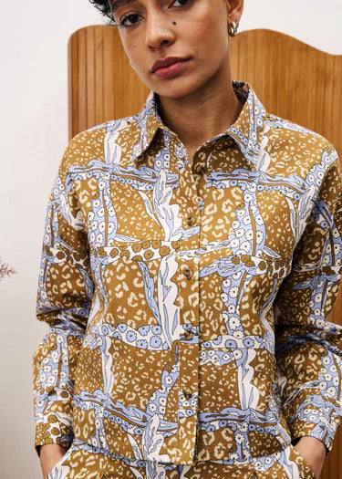 FRNCH - Pampa Shirt - Leo Ocre
