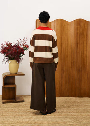 FRNCH - Colchique Pullover - Marron Glace