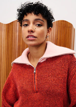 FRNCH - Paloma Pullover - Rouge