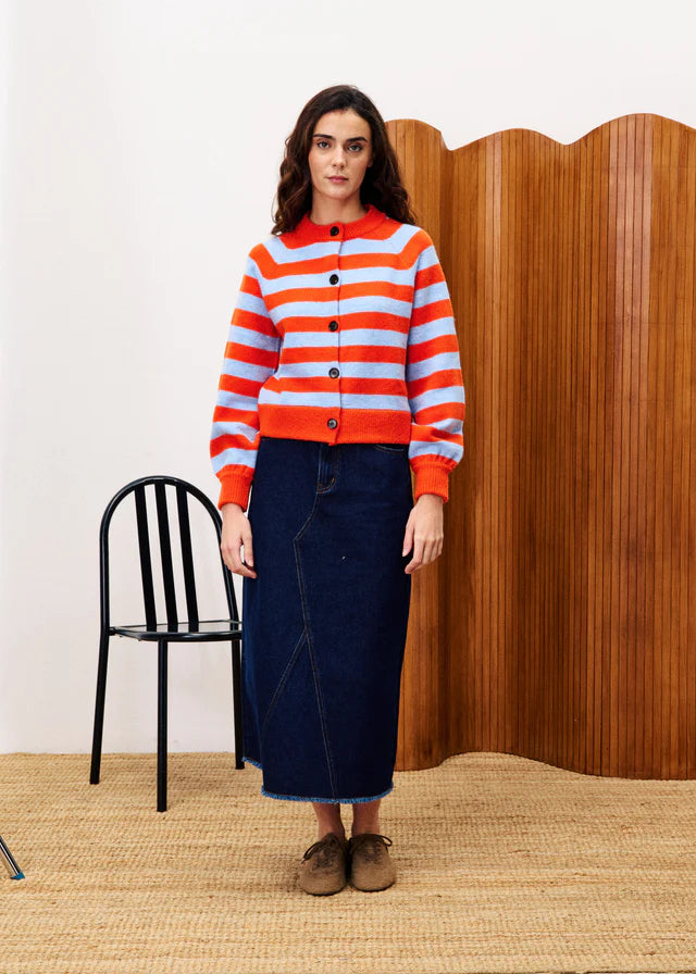 FRNCH - Morand Cardigan - Rouge
