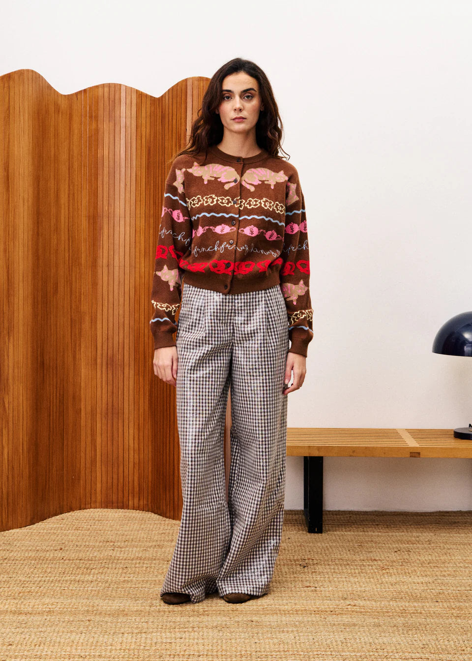 FRNCH - Abyssin Cardigan - Marron Glace