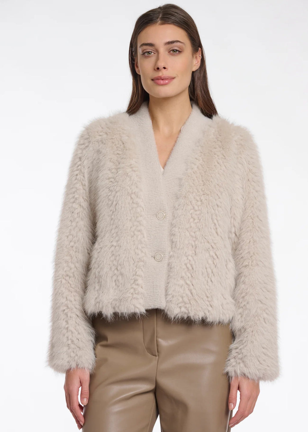 Rino - Chaimae Fur Jacket - Birch