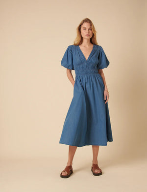Nobody's Child - Sunni Dress - Light Denim