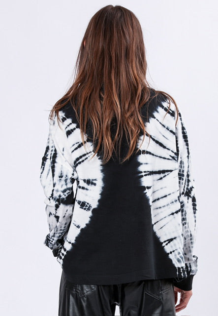 Religion - Jade Sweat - Tie Dye Black