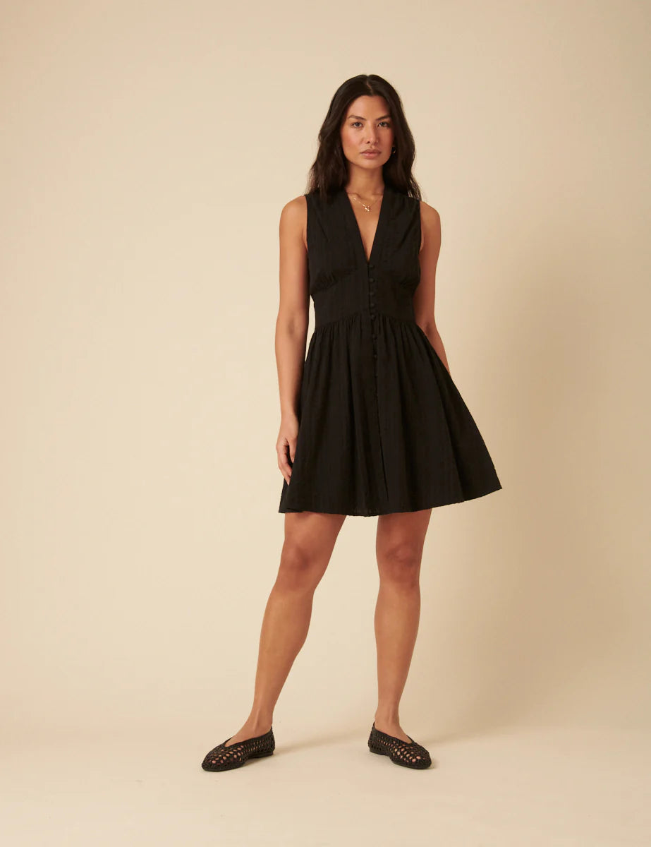 Nobody's Child - Starlight Mini Dress - Black
