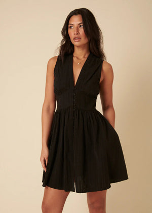 Nobody's Child - Starlight Mini Dress - Black