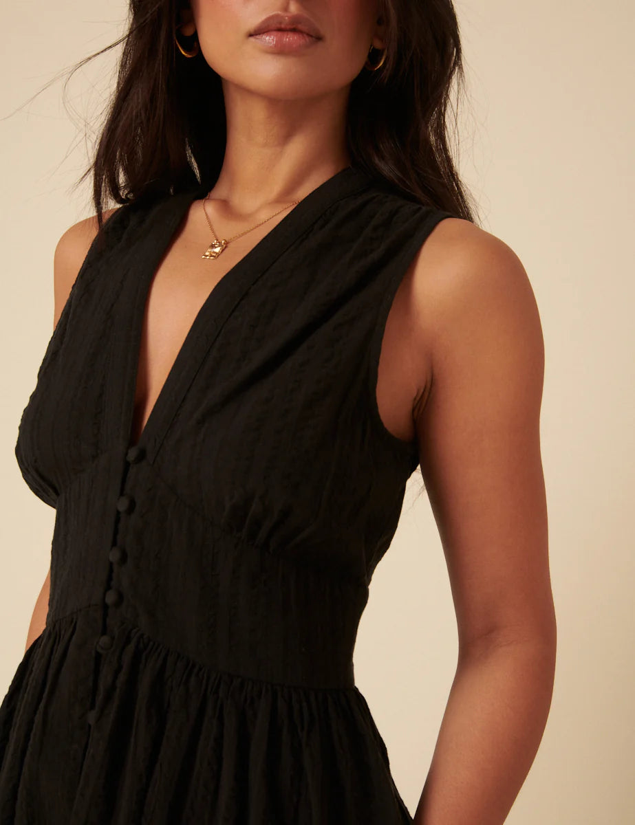 Nobody's Child - Starlight Mini Dress - Black