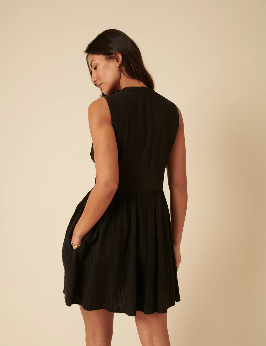 Nobody's Child - Starlight Mini Dress - Black