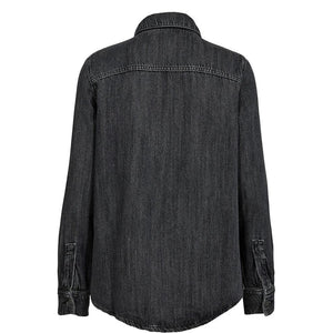 Numph - Nuseoul Shirt - Medium Grey Denim