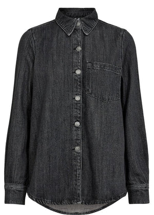 Numph - Nuseoul Shirt - Medium Grey Denim