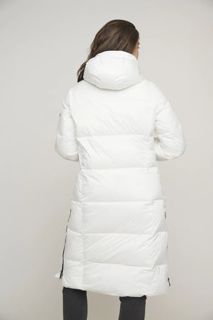 Rino & Pelle - Rosana Long Hooded Coat - Snow White