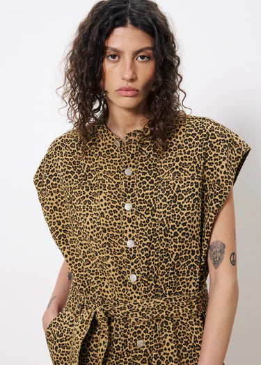 FRNCH - Scheila Leopard Jumpsuit