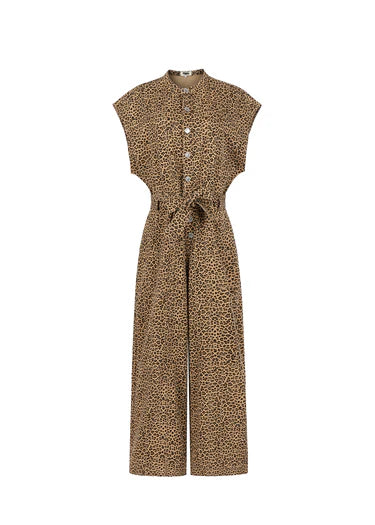 FRNCH - Scheila Leopard Jumpsuit