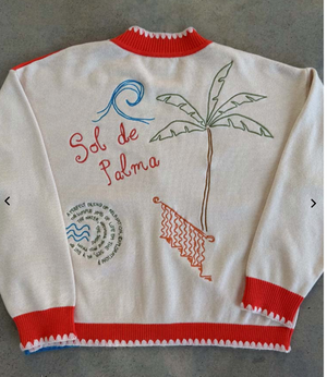 NFD - Cream and Red Sol De Palma