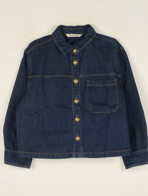 Cali Denim Shirt - Dark Blue
