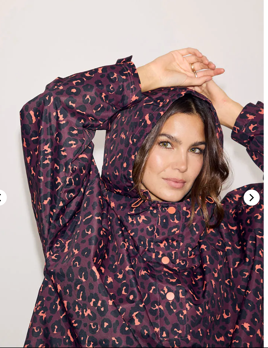 NFD - Leopard Rain Mac