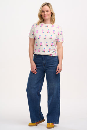 Sugarhill - Maggie Tshirt -  Cowgirl boots