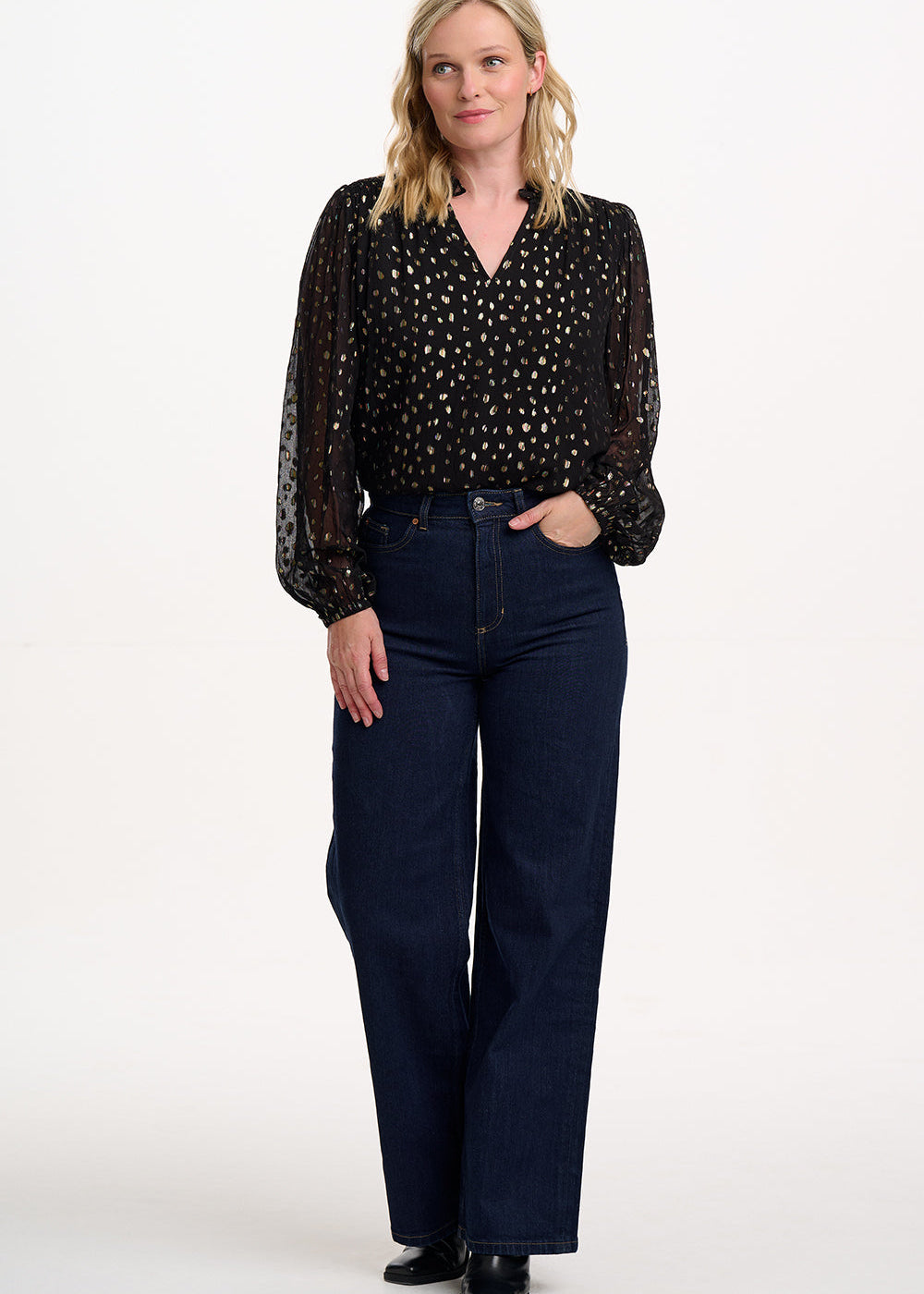 Sugarhill - Electra Shirred Top