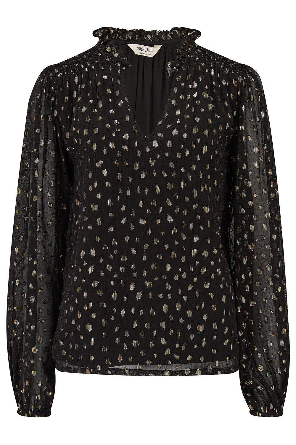 Sugarhill - Electra Shirred Top