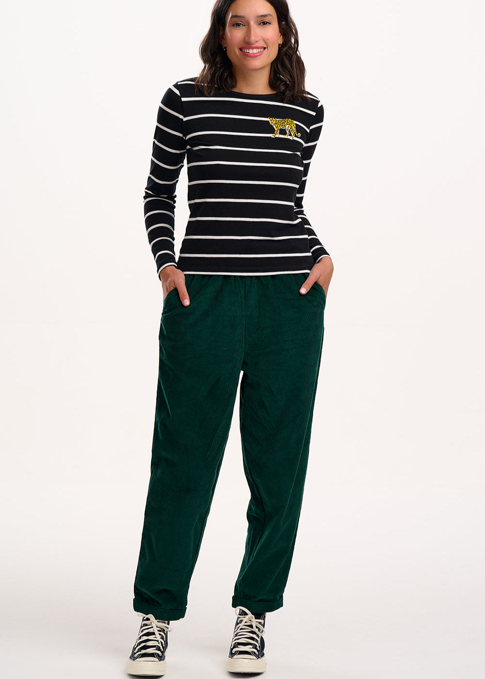 Sugarhill - Vonnie Trousers - Green Cord