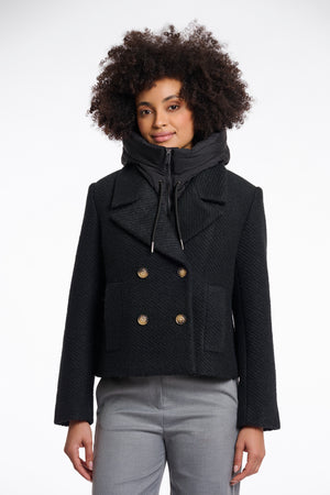 Rino - Padded Hood - Black