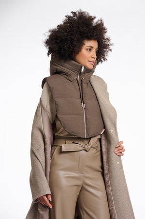Rino - Tabita Padded Hood - Toffee