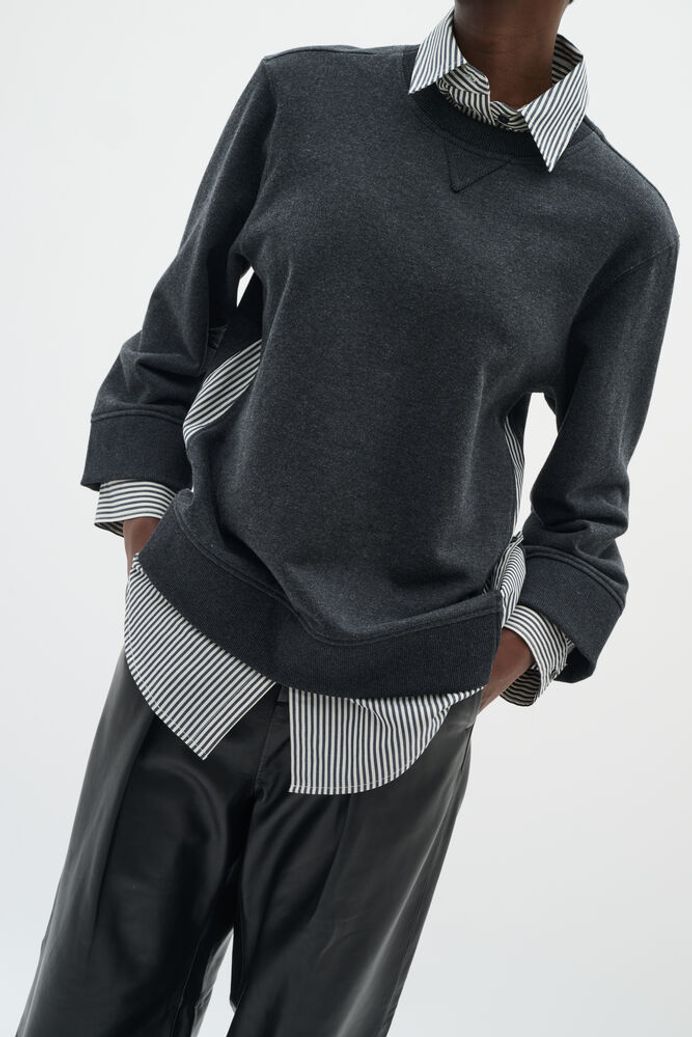 Inwear - Natalja Sweatshirt - Black Stripe