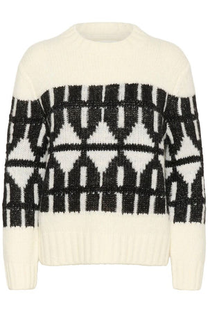 Inwear - Tei Pullover - Light Lurex Fairisle