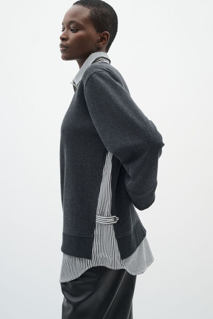 Inwear - Natalja Sweatshirt - Black Stripe