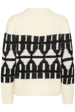 Inwear - Tei Pullover - Light Lurex Fairisle