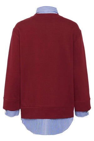 Inwear - Natalja Sweatshirt - Sodalite Blue Stripe