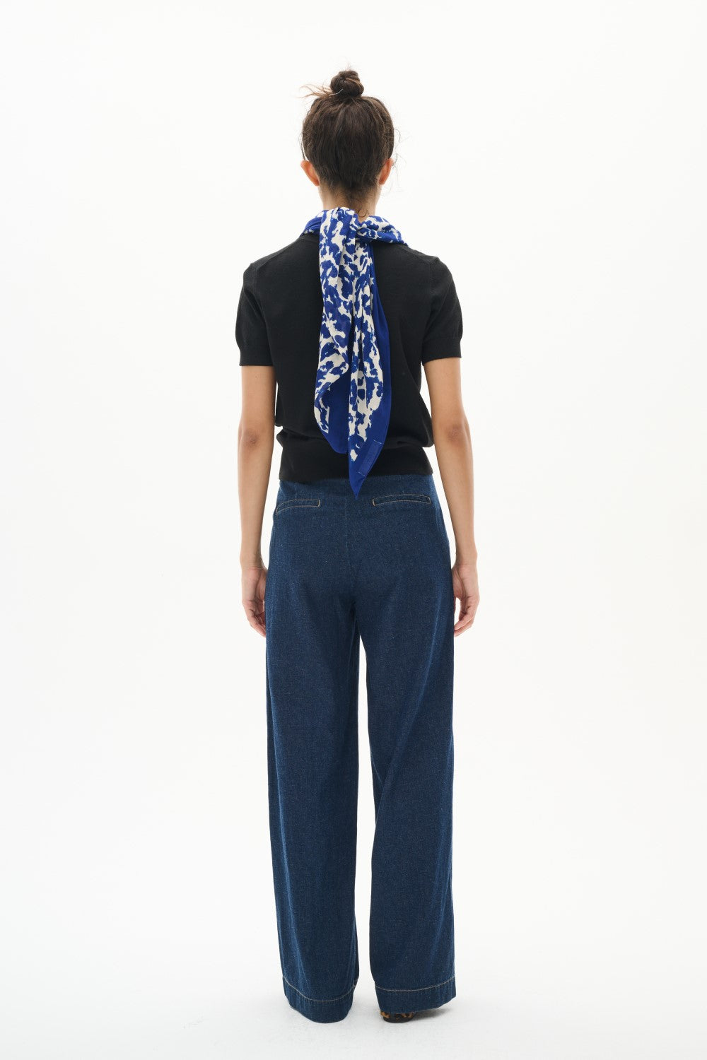 Inwear - Farley Scarf - Artistic Shadow Blue