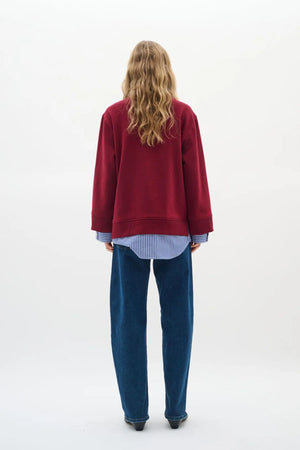 Inwear - Natalja Sweatshirt - Sodalite Blue Stripe