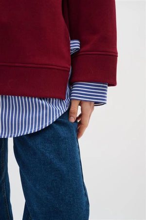 Inwear - Natalja Sweatshirt - Sodalite Blue Stripe