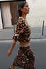 NFD - Leopard heart cardigan