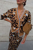 NFD - Leopard heart cardigan