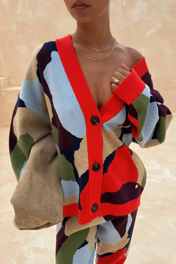 Never Fully Dressed - Abstract Calie Cardigan