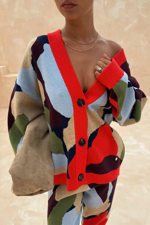 Never Fully Dressed - Abstract Calie Cardigan