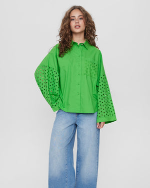 Numph - Nugwen shirt - classic green