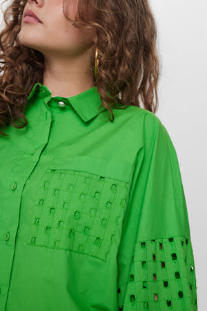 Numph - Nugwen shirt - classic green