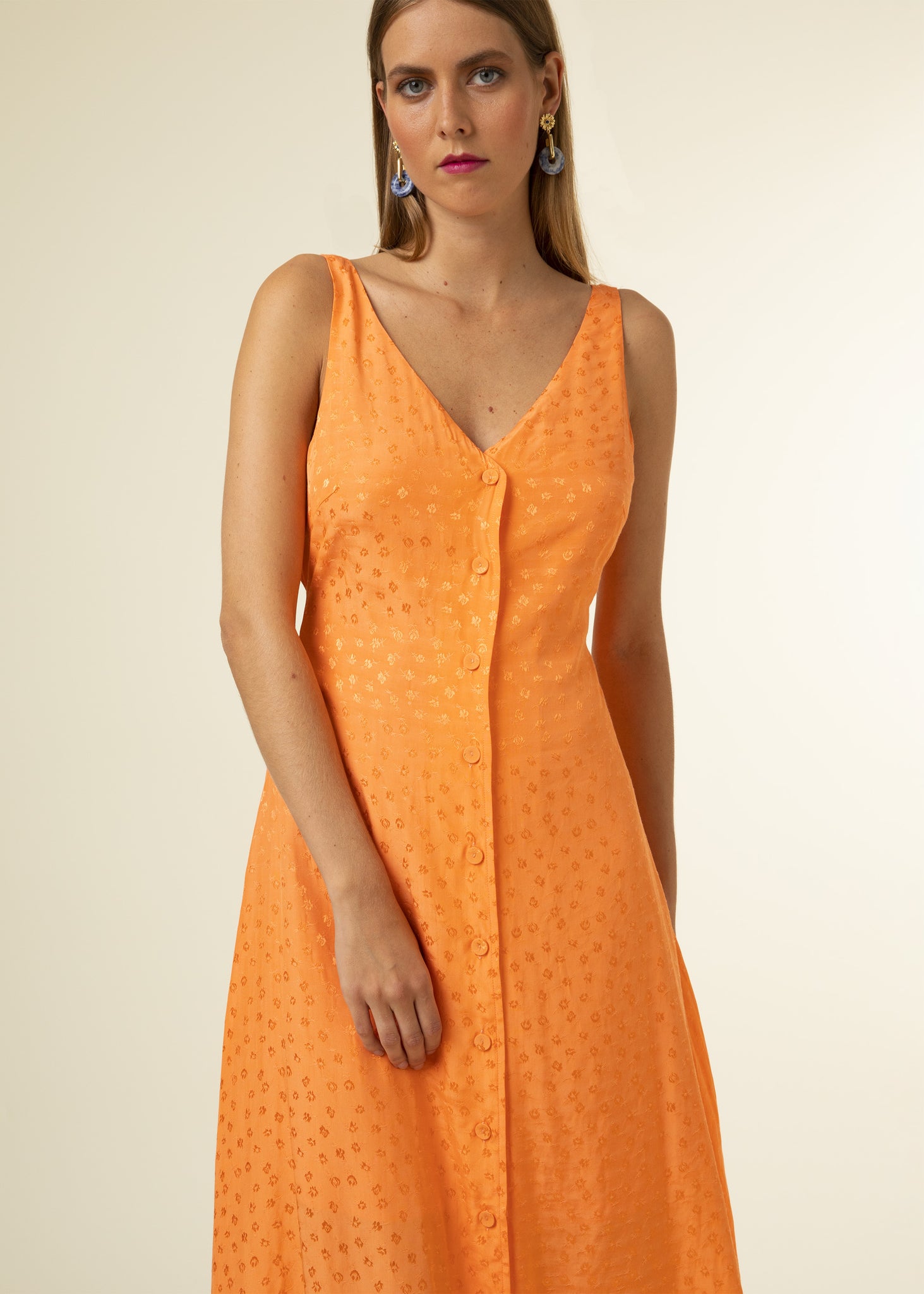 FRNCH - Cecile Dress - Orange