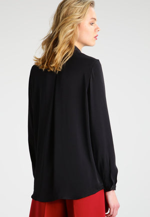 MSCH - Black  Polysilk Shirt