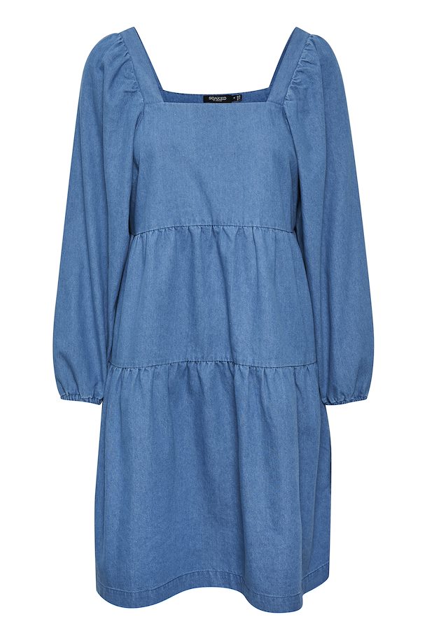Soaked - Natasja Dress - Medium Blue denim dress